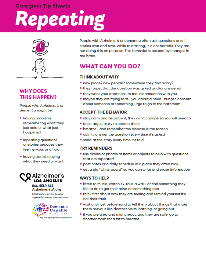 factsheet screenshot: Repeating