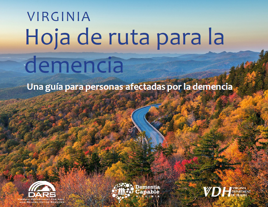 Publication cover showing the blueridge mountains in the fall