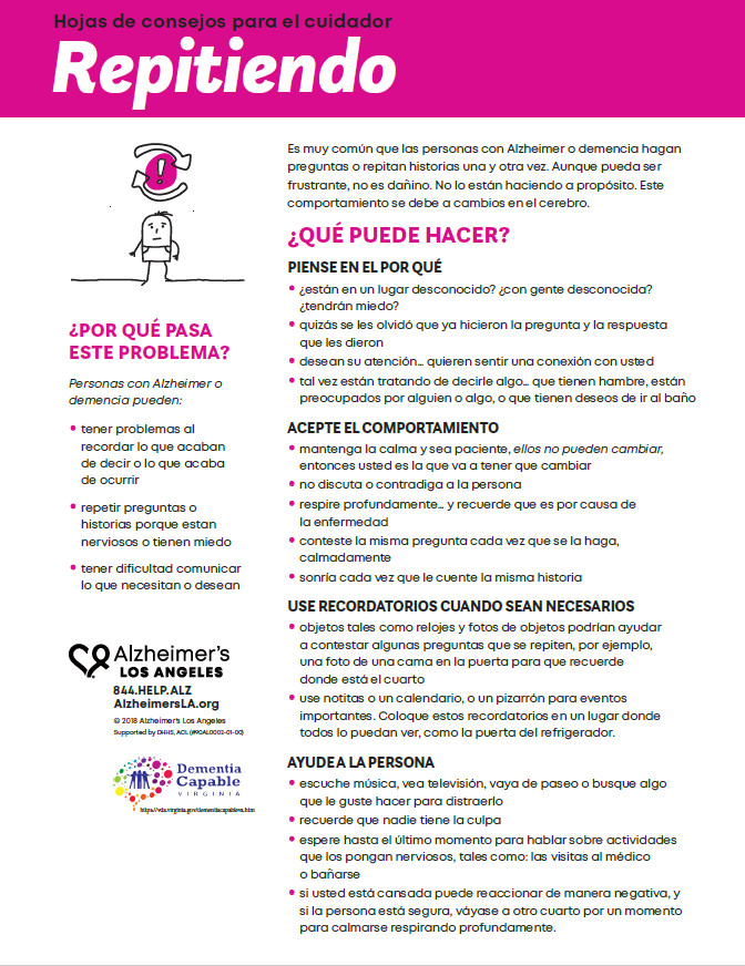 factsheet screenshot: Repeating